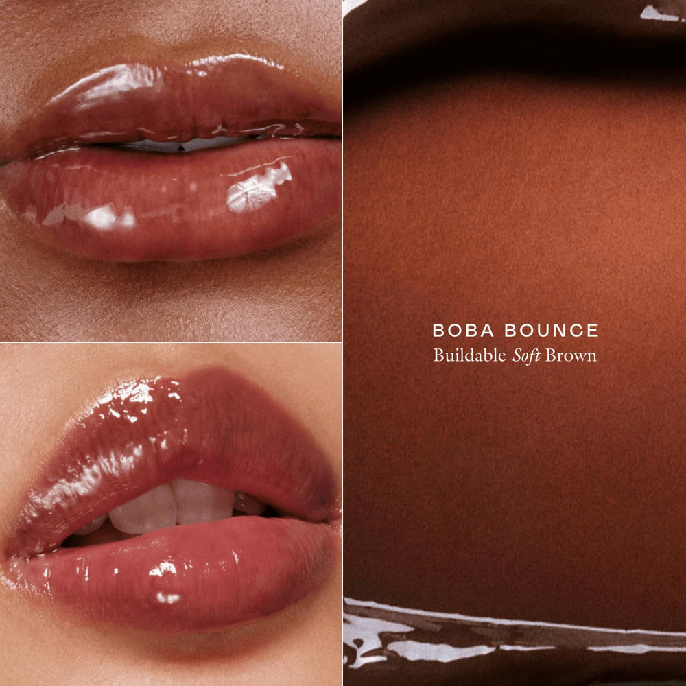 EADEM Le Chouchou Hibiscus enzymes on lips refine texture
