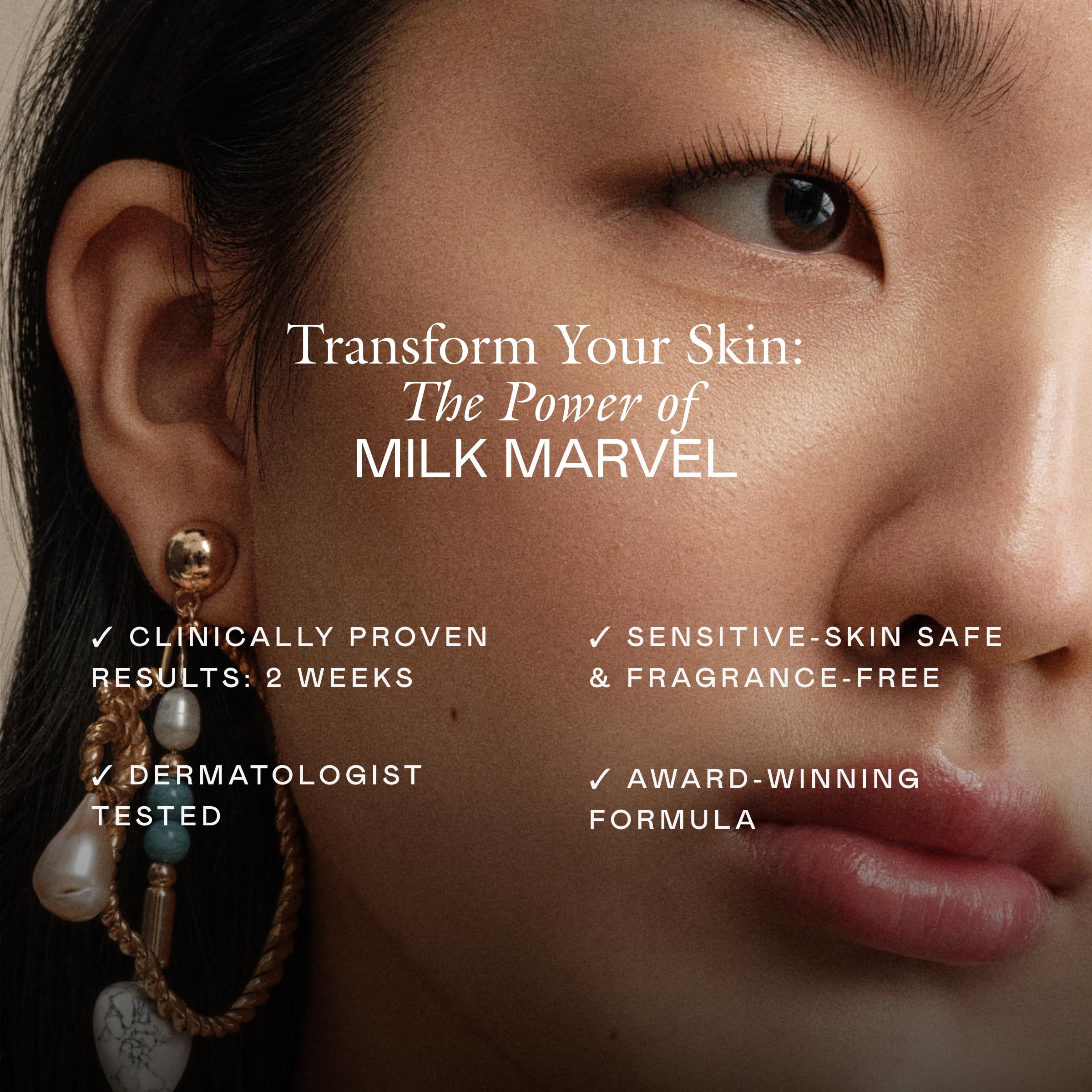 EADEM Milk Marvel serum dropper in action for targeted spot correction