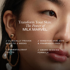 EADEM Milk Marvel serum dropper in action for targeted spot correction