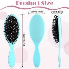 Eaasty brush with soft air cushion teeth for gentle detangling and scalp comfort.