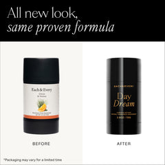 Each & Every deodorant application glide shows smooth, gentle protection for active days.