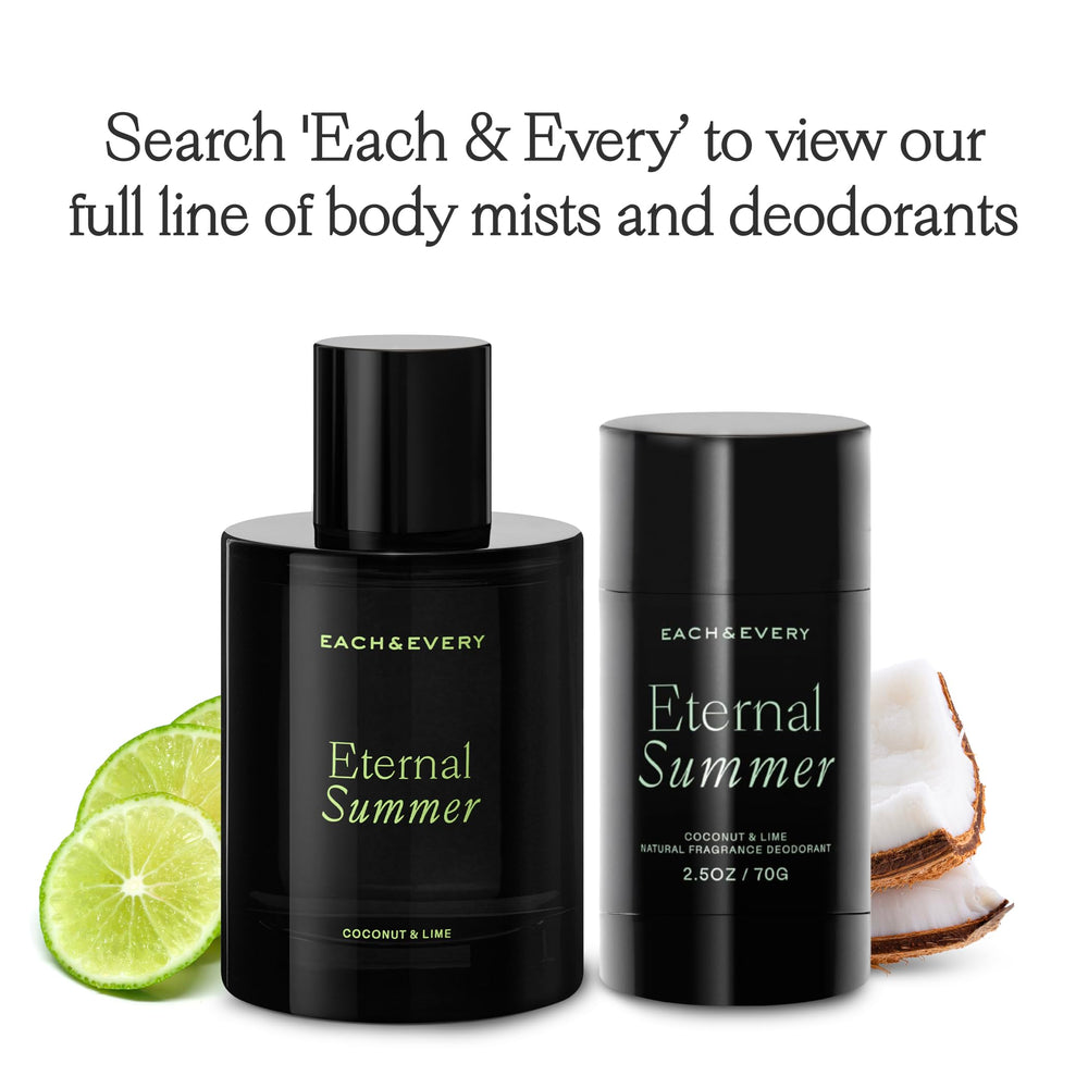 Each & Every 2.5oz packaging photo hints eco-friendly, recyclable materials