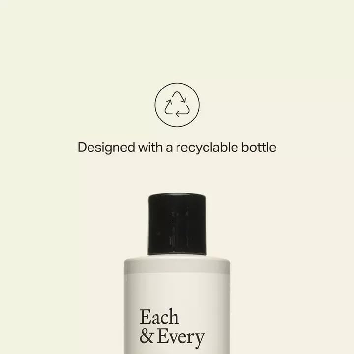 Each & Every fractionated coconut oil feature delivering lightweight moisture