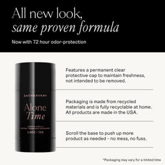 Each & Every aluminum-free deodorant application demonstrates smooth glide for sensitive skin.