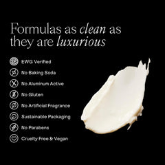 Each & Every recyclable plant-based packaging emphasizes eco-friendly deodorant