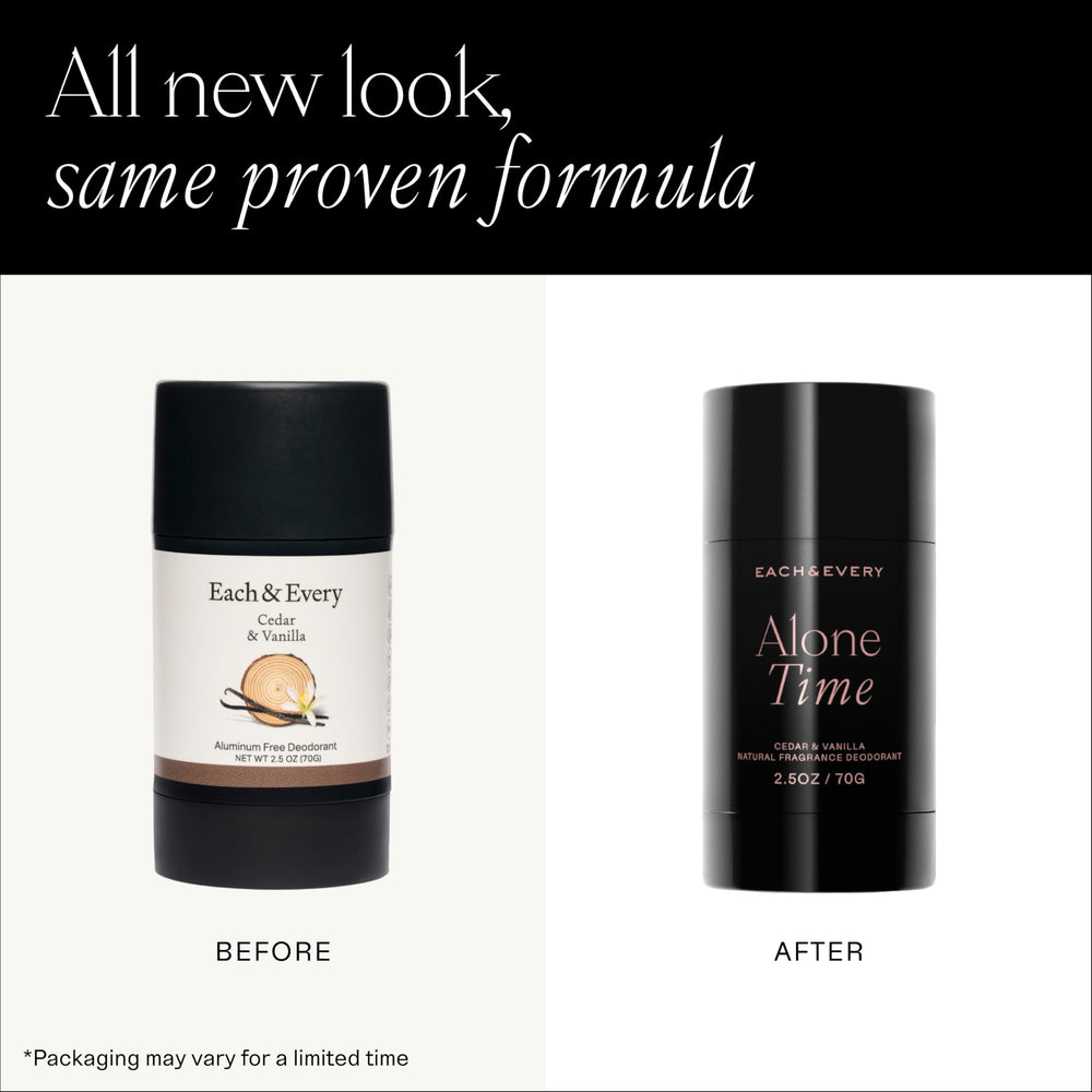 Each & Every vegan cruelty-free packaging emphasizes eco-friendly, recyclable materials.