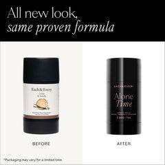 Each & Every vegan cruelty-free packaging emphasizes eco-friendly, recyclable materials.