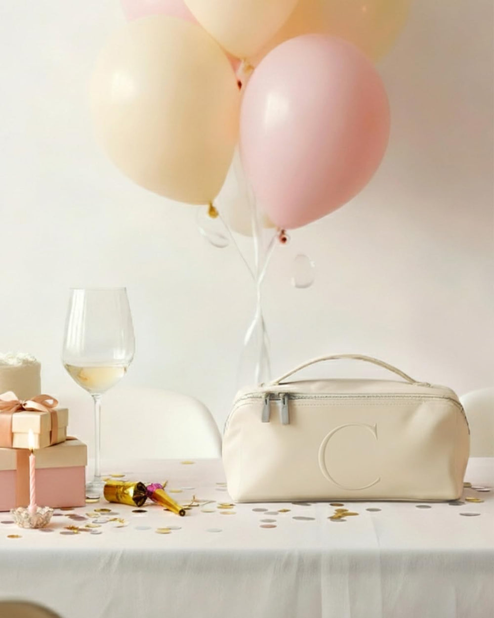 EACHY makeup bag doubles as skincare or toiletry organizer for travel and home