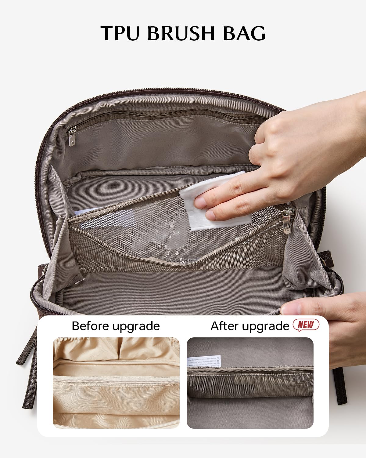 EACHY flat-opening design offers a clear view of items for quick access