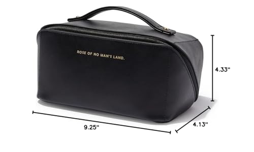 EACHY travel makeup bag inflatable padding keeps shape during shipping.