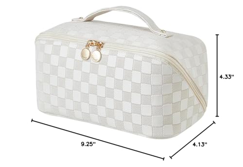 Eachy LD White cosmetic bag is a thoughtful gift for women