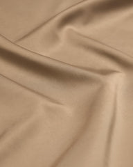 Eachy Travel Makeup Bag structured satin silhouette with reinforced handle for easy carrying.