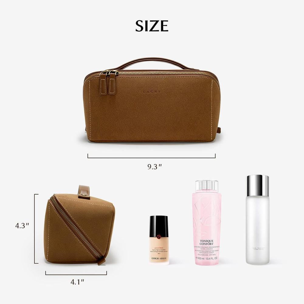 EACHY Travel Makeup Bag is travel-ready and stylish gift option