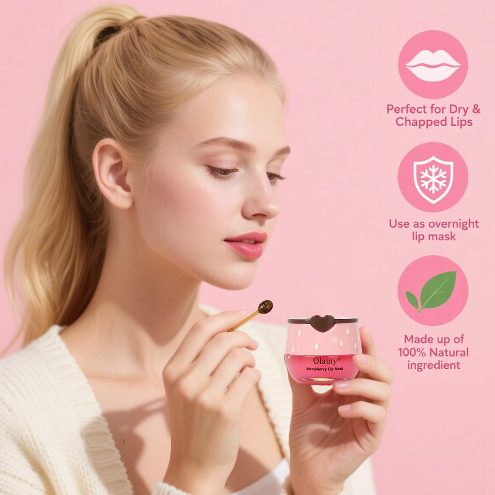 Eakroo Bee Lip Balm aloe flavor, soothing hydration for dry lips.