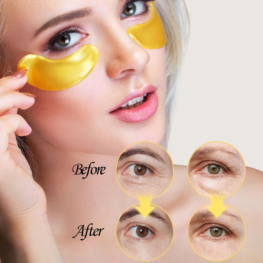 Eakroo hyaluronic acid eye-mask provides cooling hydration for delicate under-eye skin.