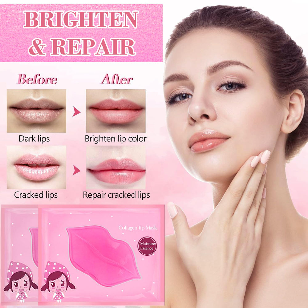 Eakroo natural collagen lip-mask delivers moisture as it gently dissolves at skin temperature.