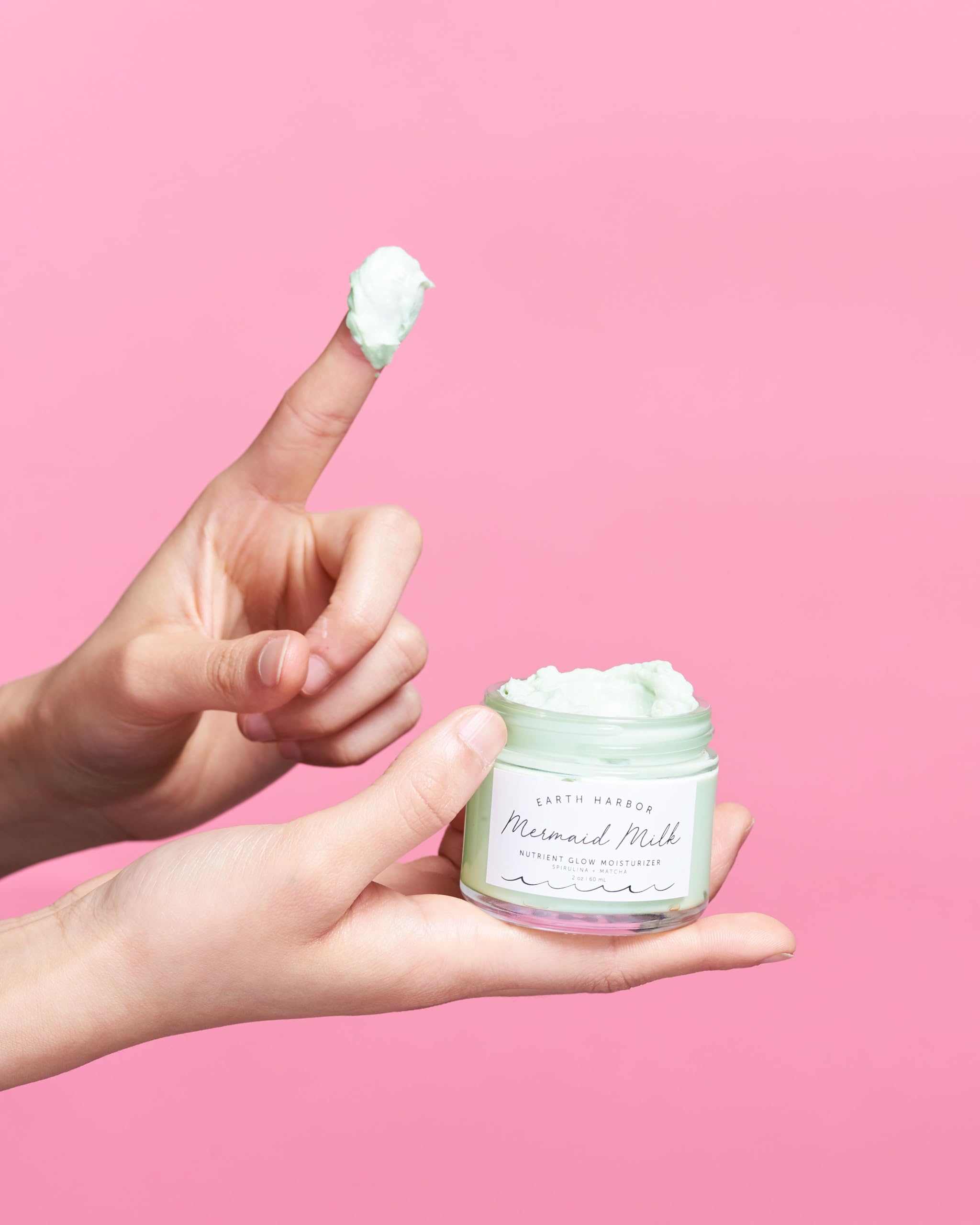 Earth Harbor Mermaid Milk under-makeup-use ideal for makeup-ready skin