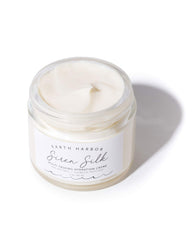 Earth Harbor SIREN SILK key ingredients—aloe and blueberry—nourish skin