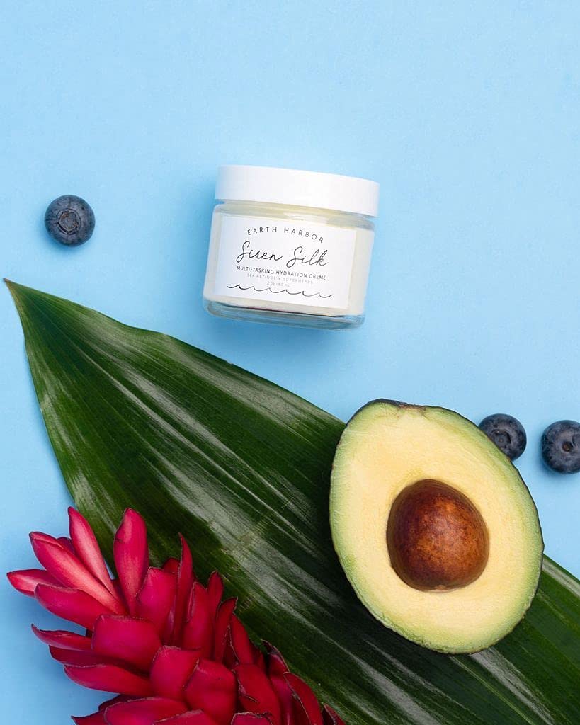 Earth Harbor SIREN SILK packaging highlights vegan, cruelty-free, organic standards