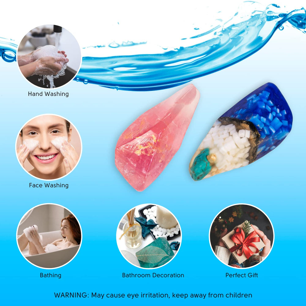 Earth & Home rock soap ideal for shower and moisturizing routine.