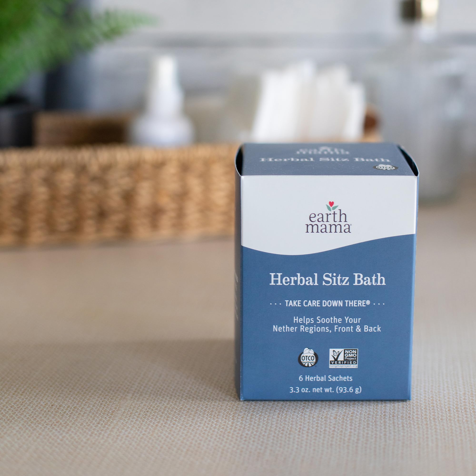 Earth Mama herbal sitz bath cooling-relief hints refreshing comfort