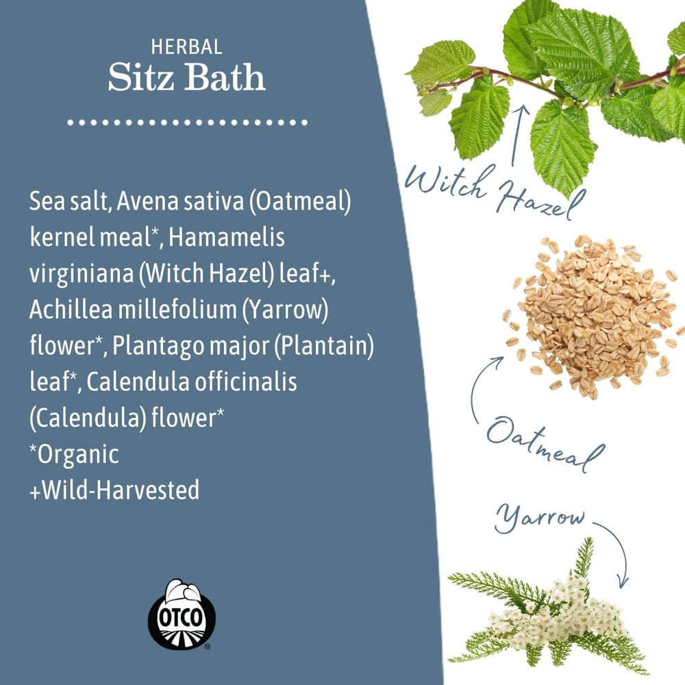 Earth Mama herbal sitz bath no-chemicals emphasizes safe, natural care