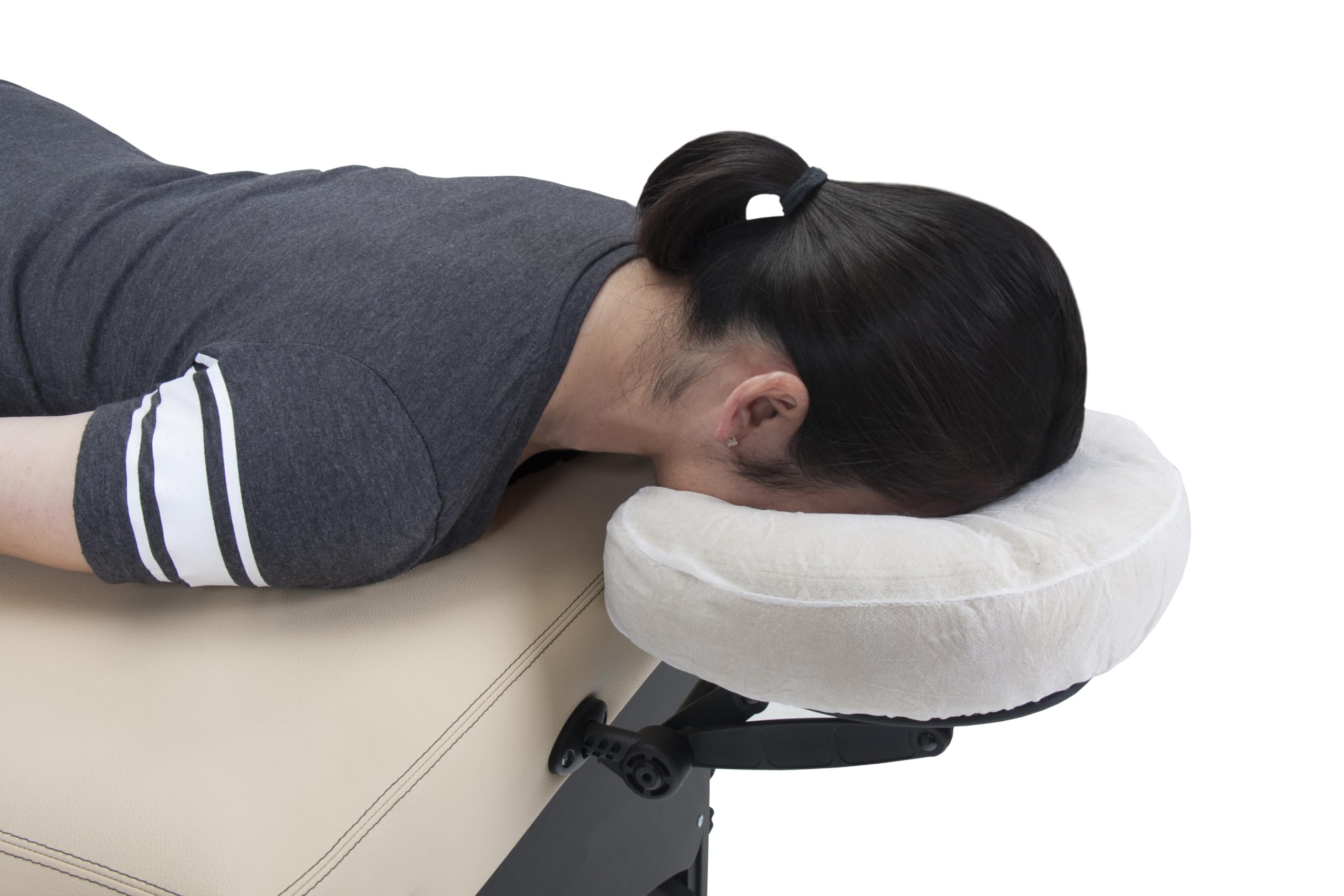 EarthLite disposable headrest covers reflect hygiene and convenience in studios.