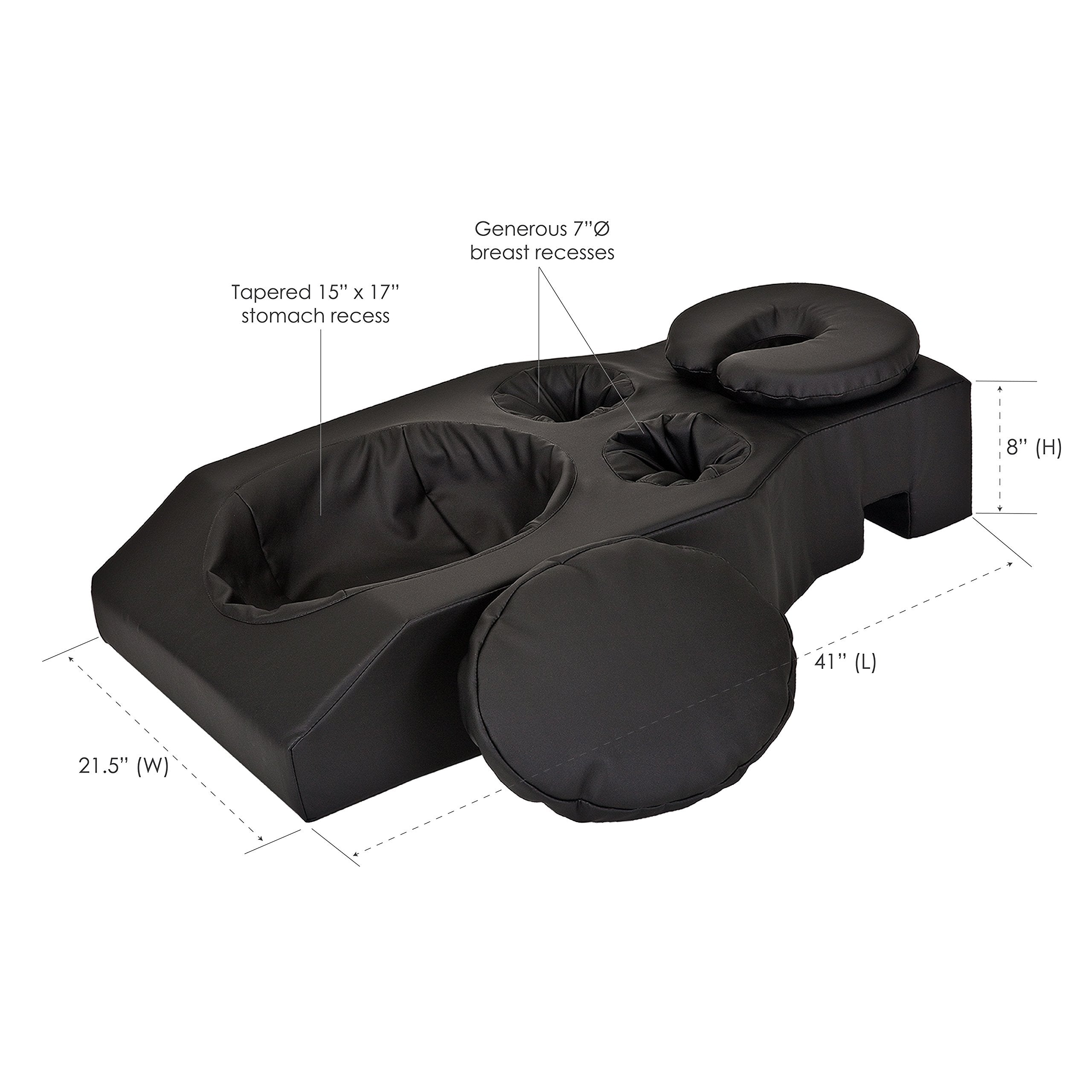 EarthLite adjustable face-rest for professional use and precise client placement