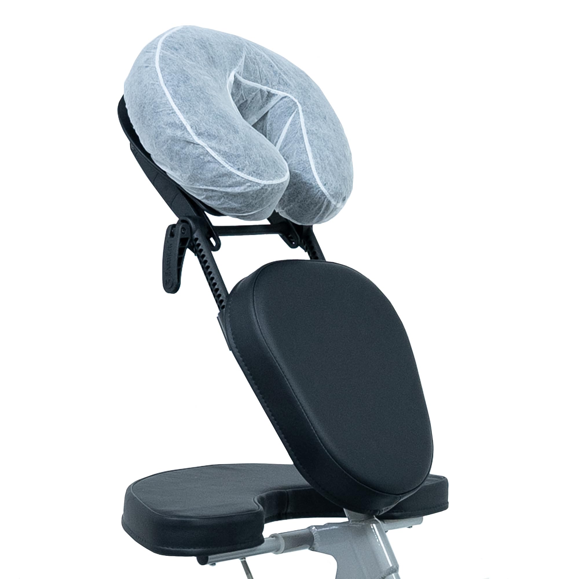 EarthLite face-rest covers fit crescent cushions securely for smooth sessions.