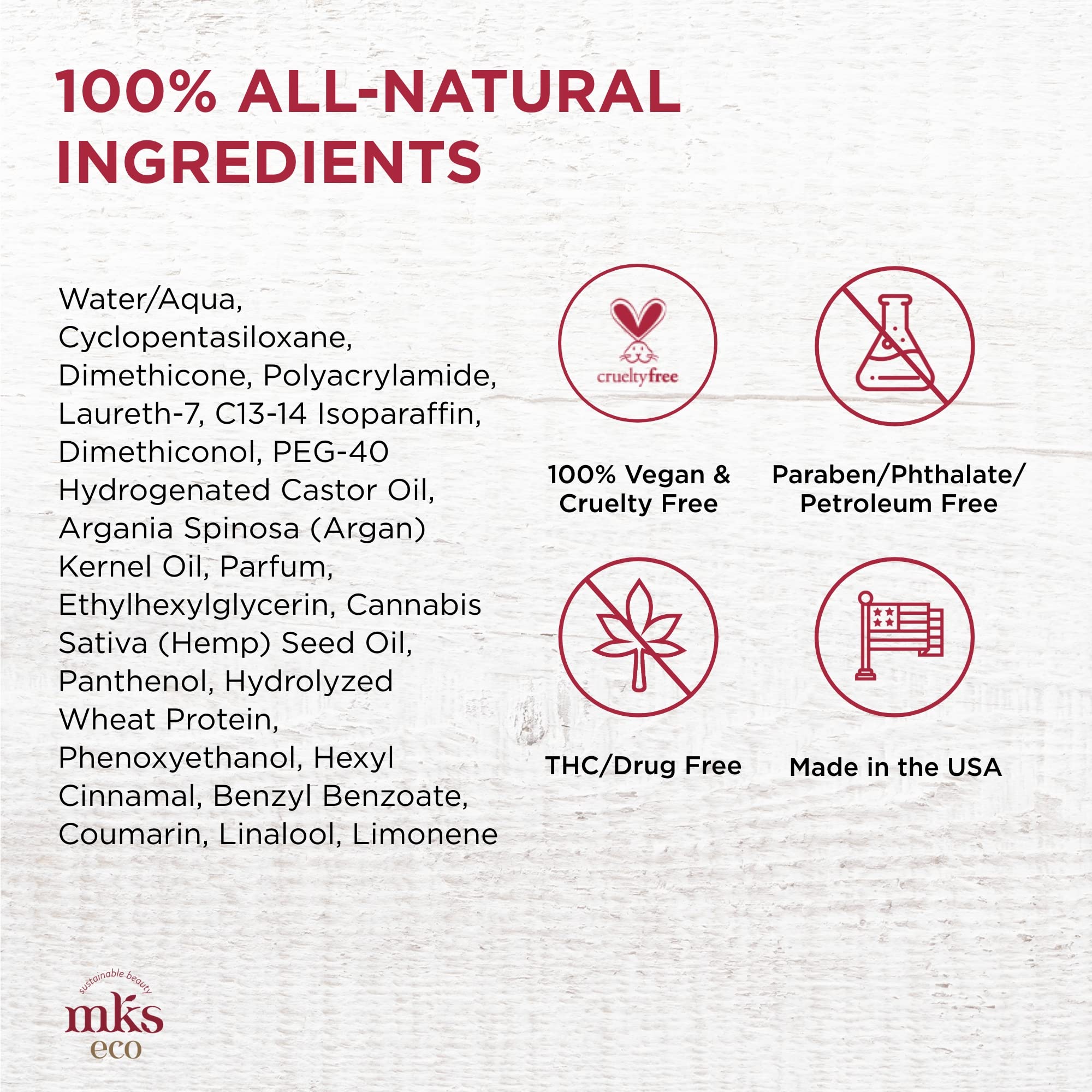 Earthly Body MKS Eco Endz cruelty-free label signals ethical formulation.