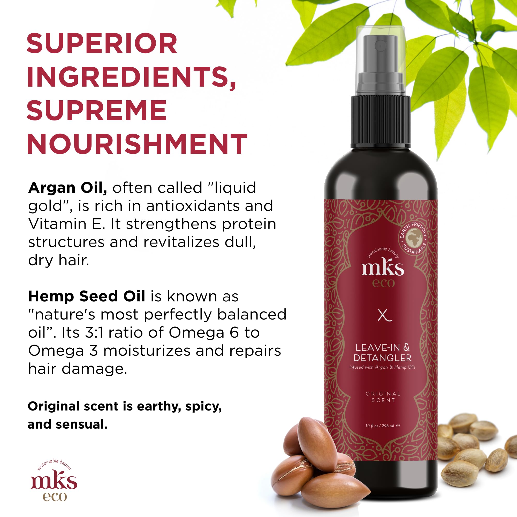 Earthly Body MKS eco X dispense action shows smooth, non-greasy application.