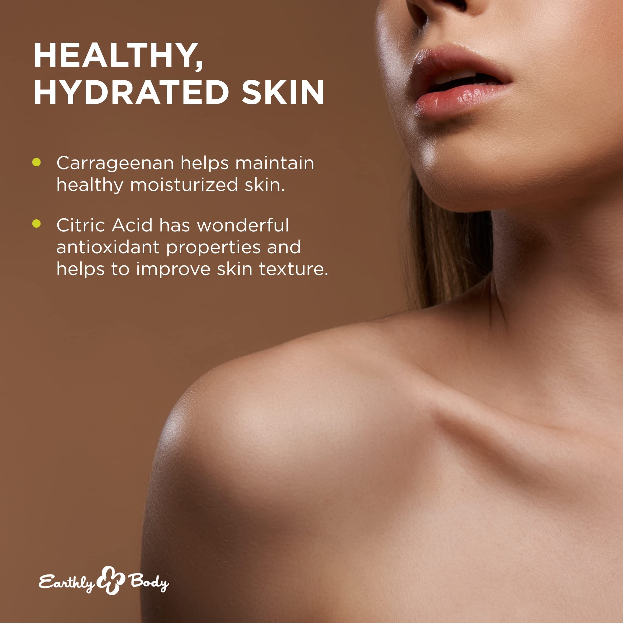 Earthly Body WaterSlide glide texture close-up shows silky, non-greasy feel.