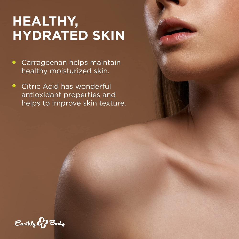 Earthly Body WaterSlide glide texture close-up shows silky, non-greasy feel.