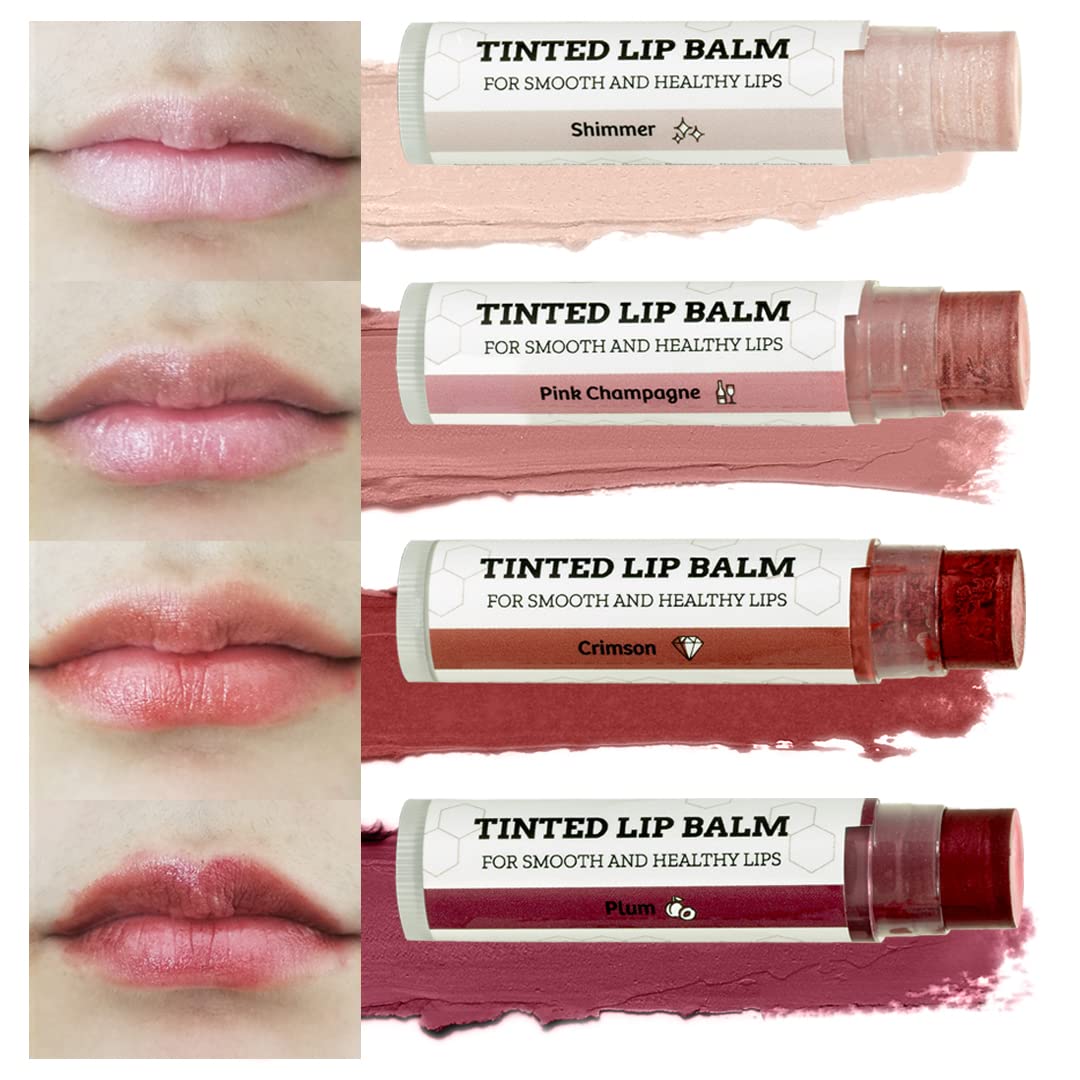 Earth's Daughter crimson swatches deliver bold color with hydrating base.
