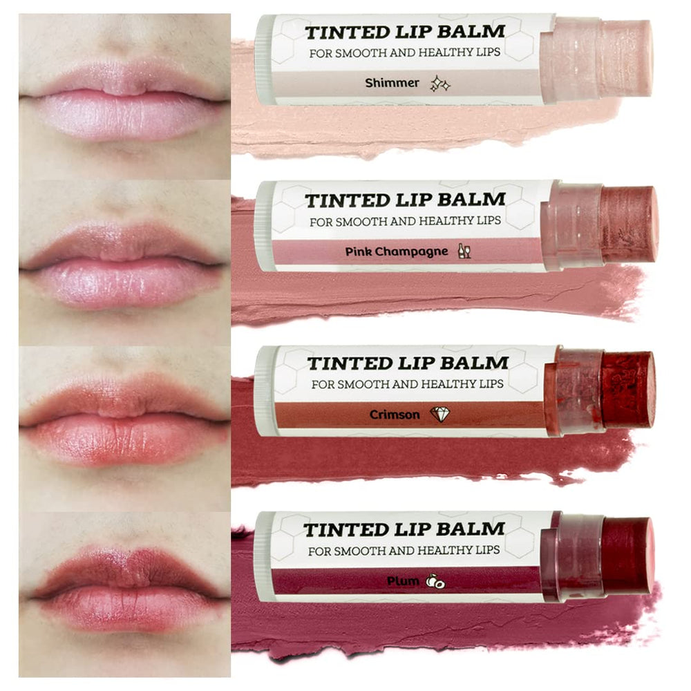 Earth's Daughter crimson swatches deliver bold color with hydrating base.