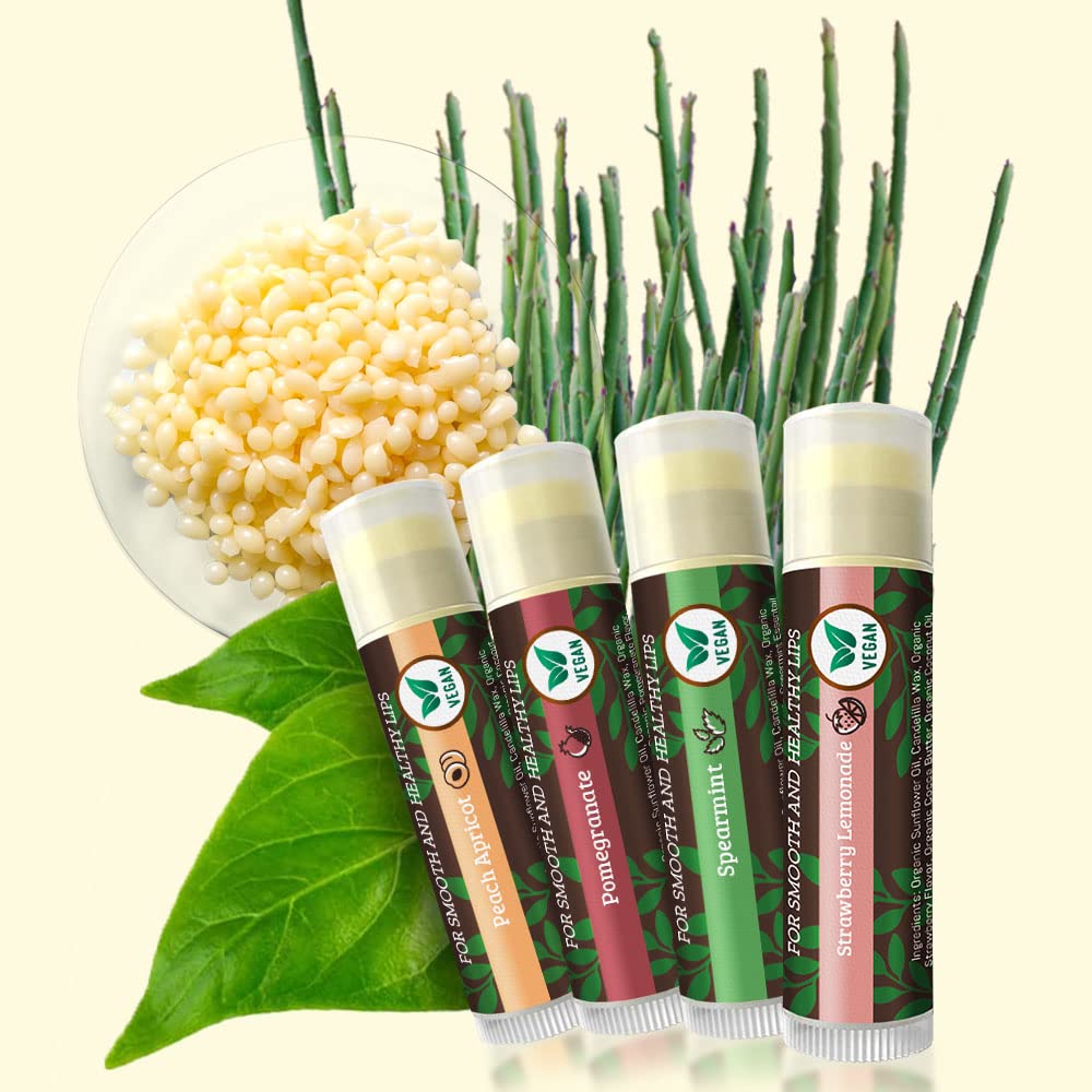 Earth's Daughter Vegan Lip Balm organic certification facility image emphasizes clean production.