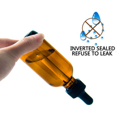 Easeen black cap bottle ensures leak proof sealing for travel