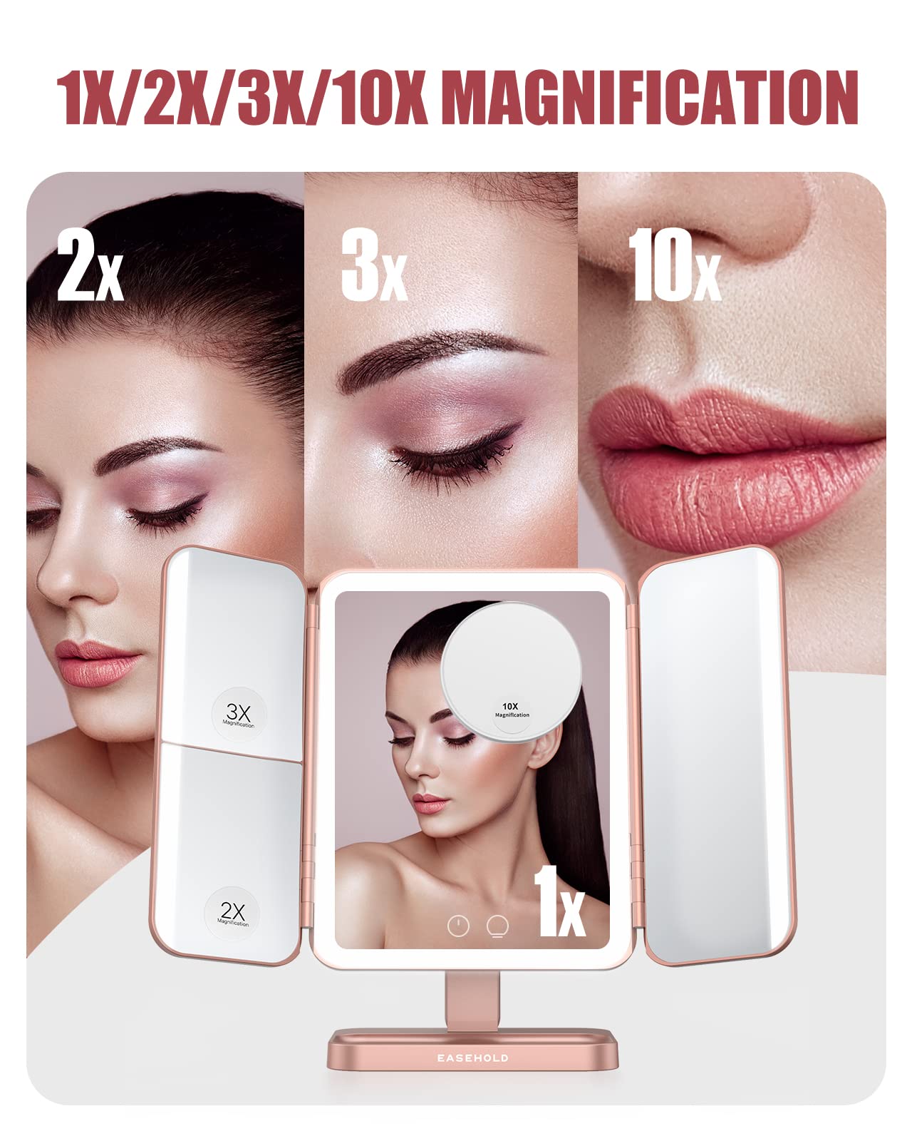 EASEHOLD 5000mAh rechargeable battery powers long grooming sessions
