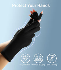 Easkep 120W UV nail lamp touch-screen enables quick, touch-free control