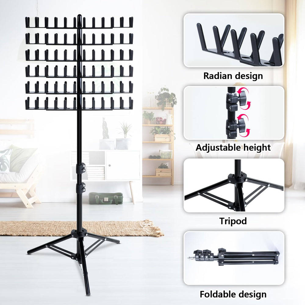 Eastdone snap-on assembly rack provides quick setup without screws.