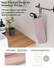 Easy-U hot-iron-holder exterior fabric provides durable, water-resistant protection.