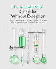 Easydew DW-EGF Melatoning Ampoule serum swirl showing smooth texture for quick absorption.