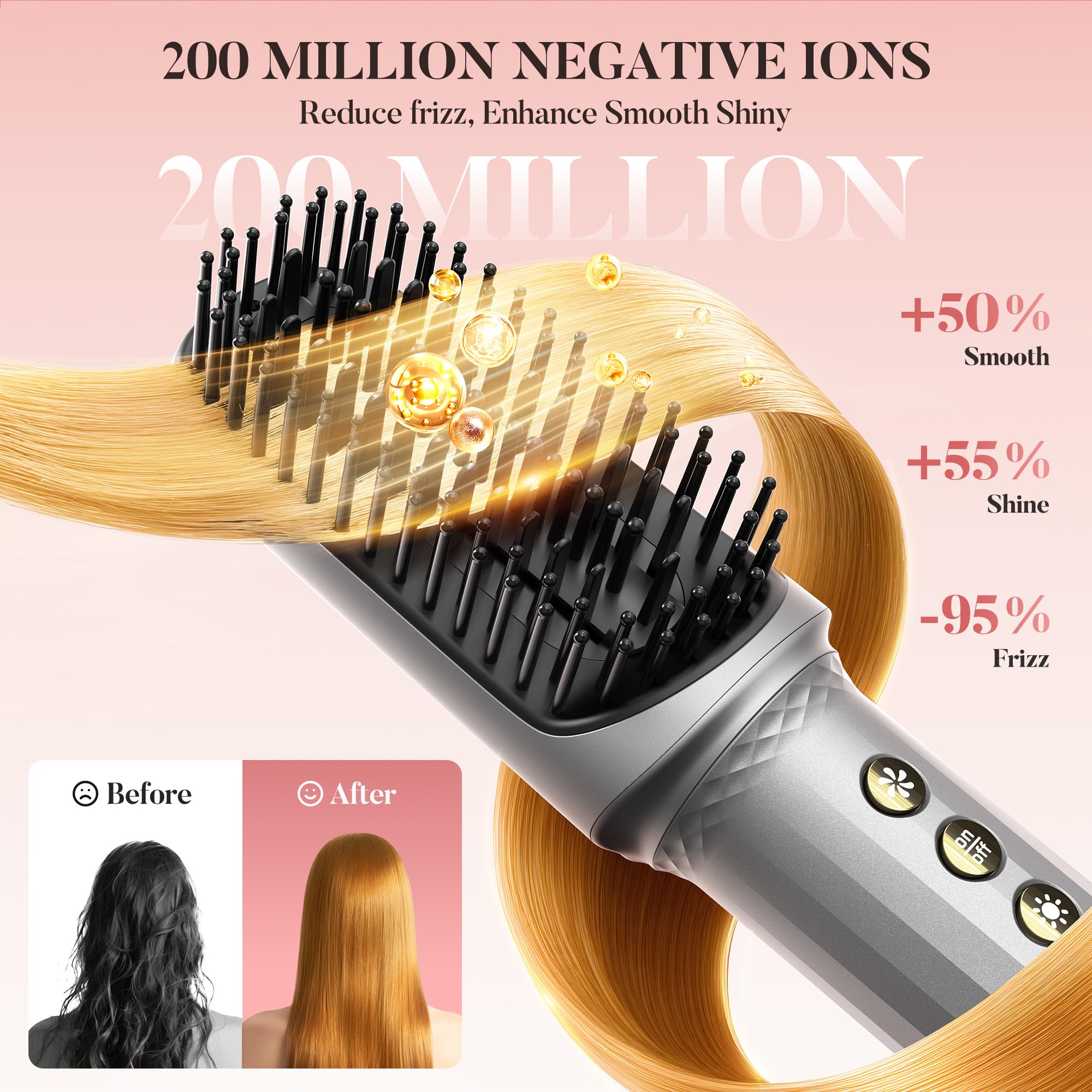 Easywave right curling iron for consistent curls and lasting bounce