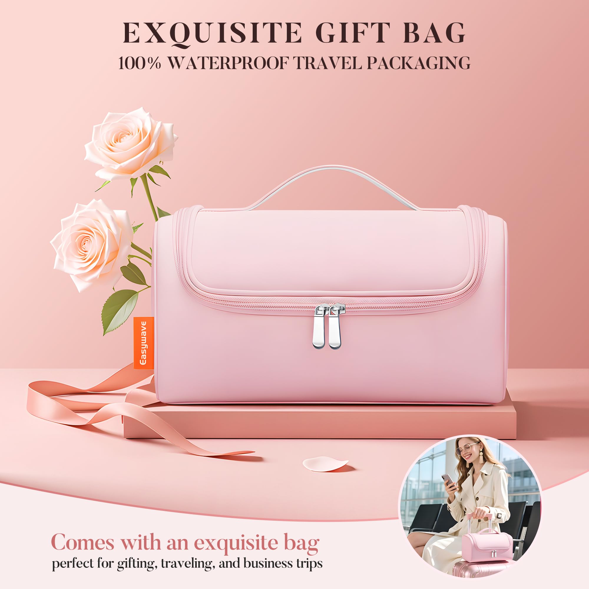 Easywave travel bag keeps accessories organized on trips