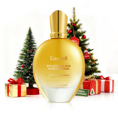 EASYWELL Hair Perfume bottle closeup shows a long-lasting fragrance for daily wear.