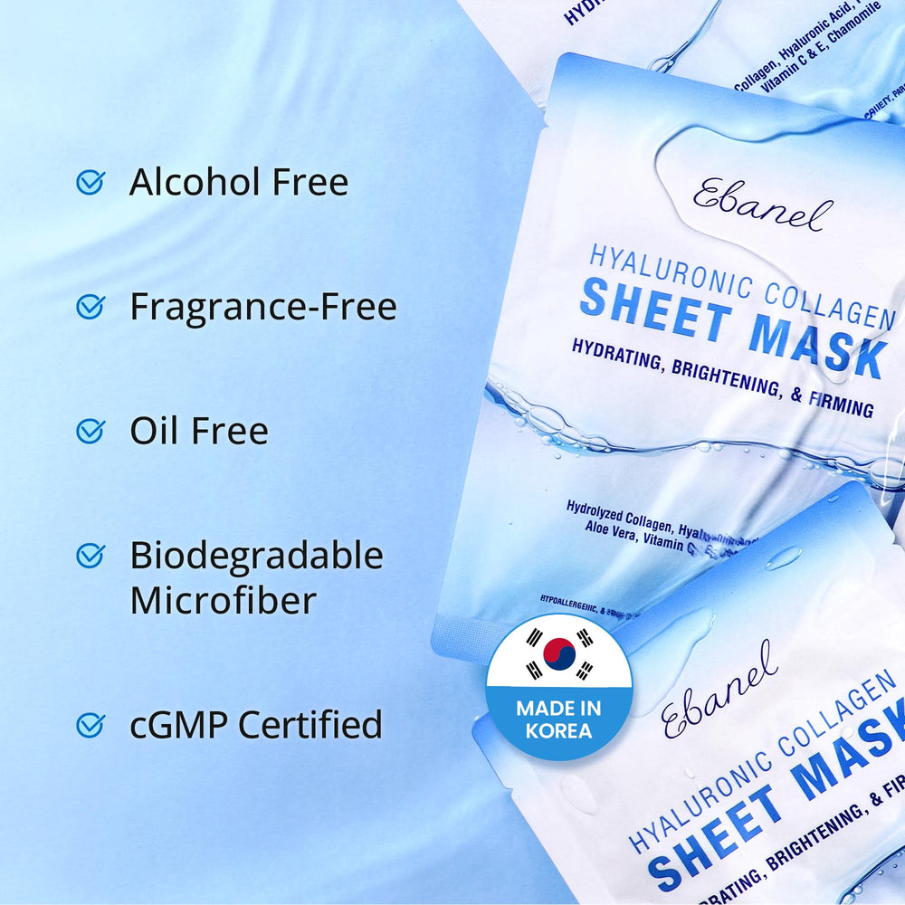 Ebanel mask made in Korea in a cGMP facility for premium care