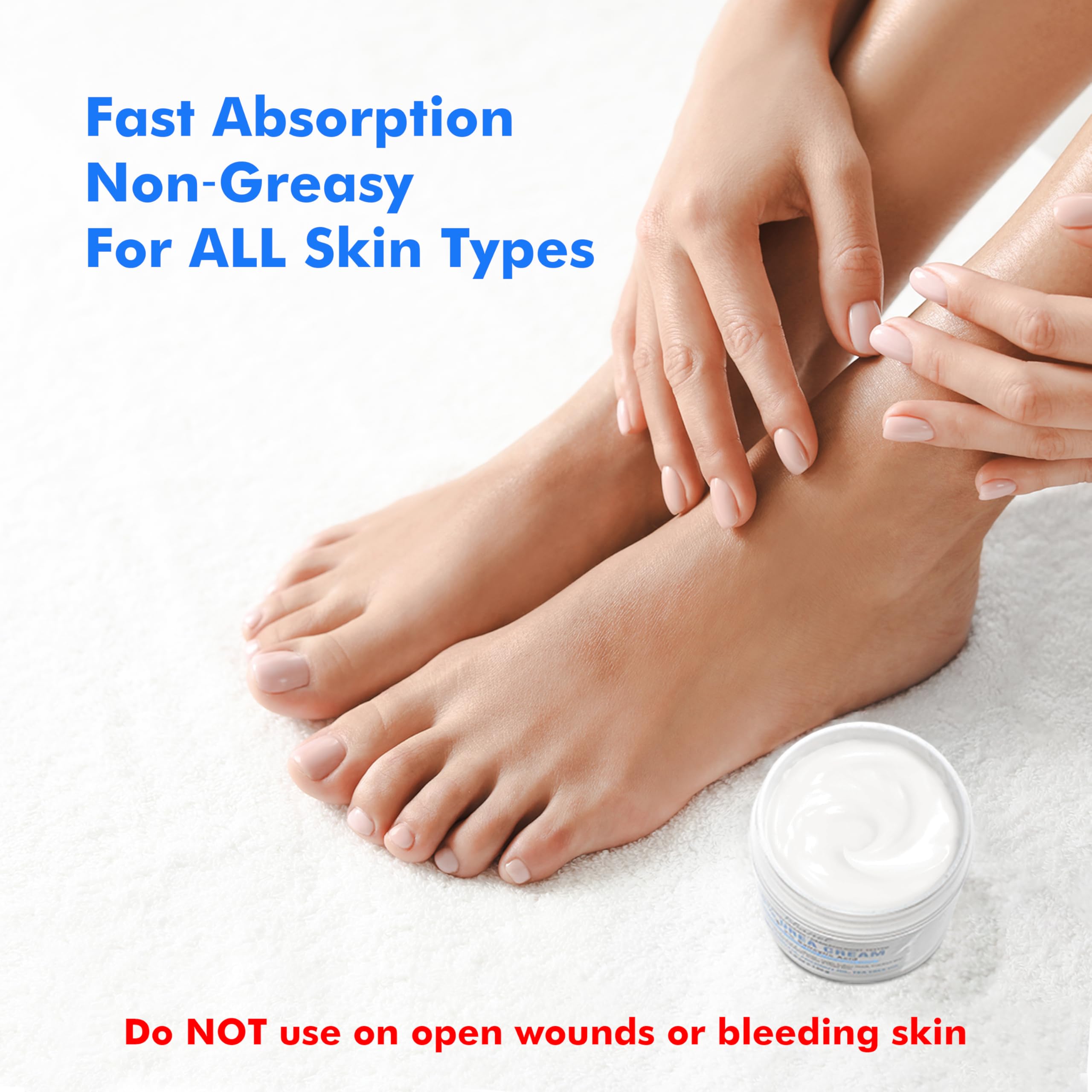 Ebanel Urea Cream 40% is dermatologist-tested and cruelty-free.