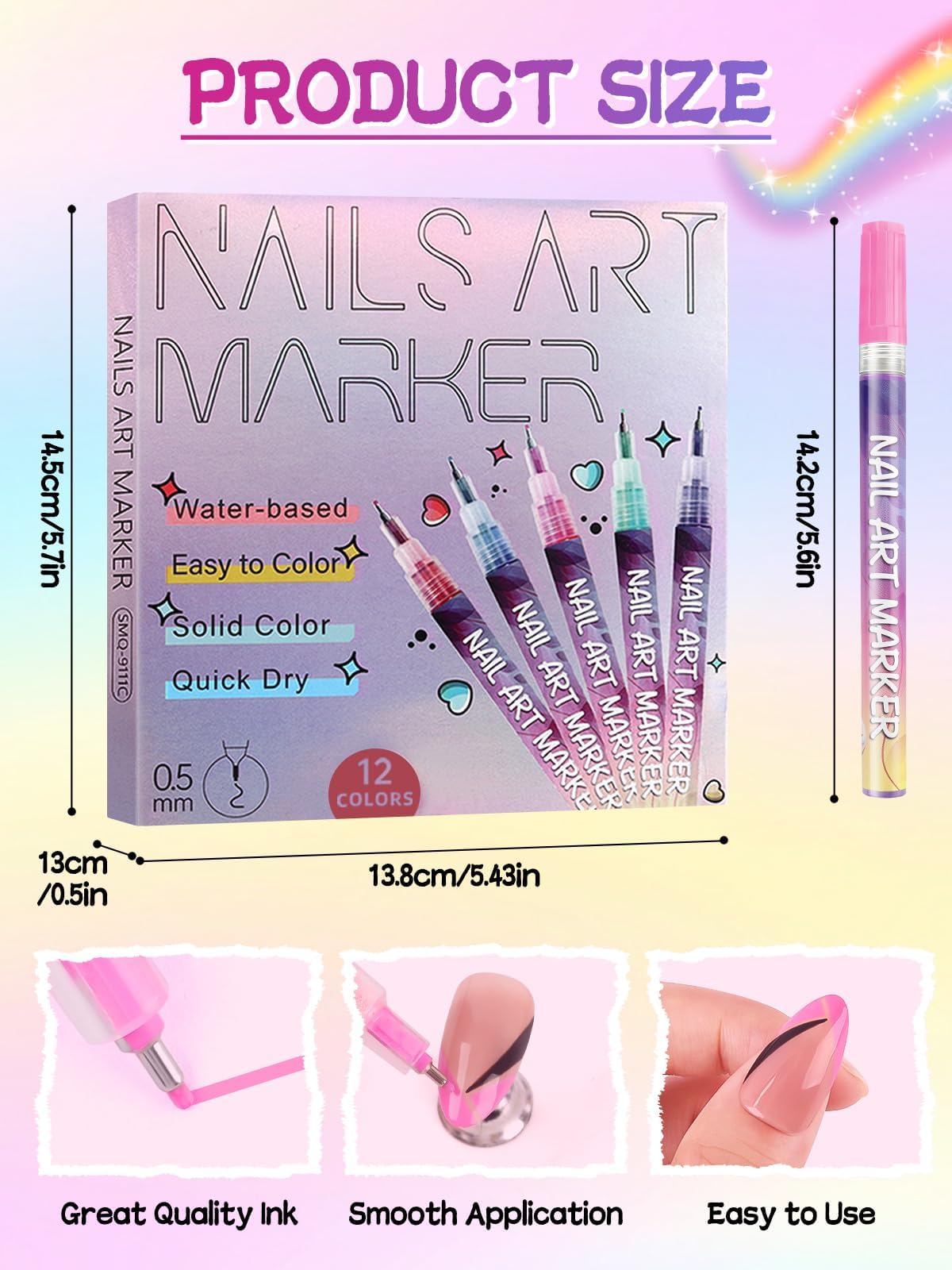 EBANKU top-coat usage tips to seal nail art