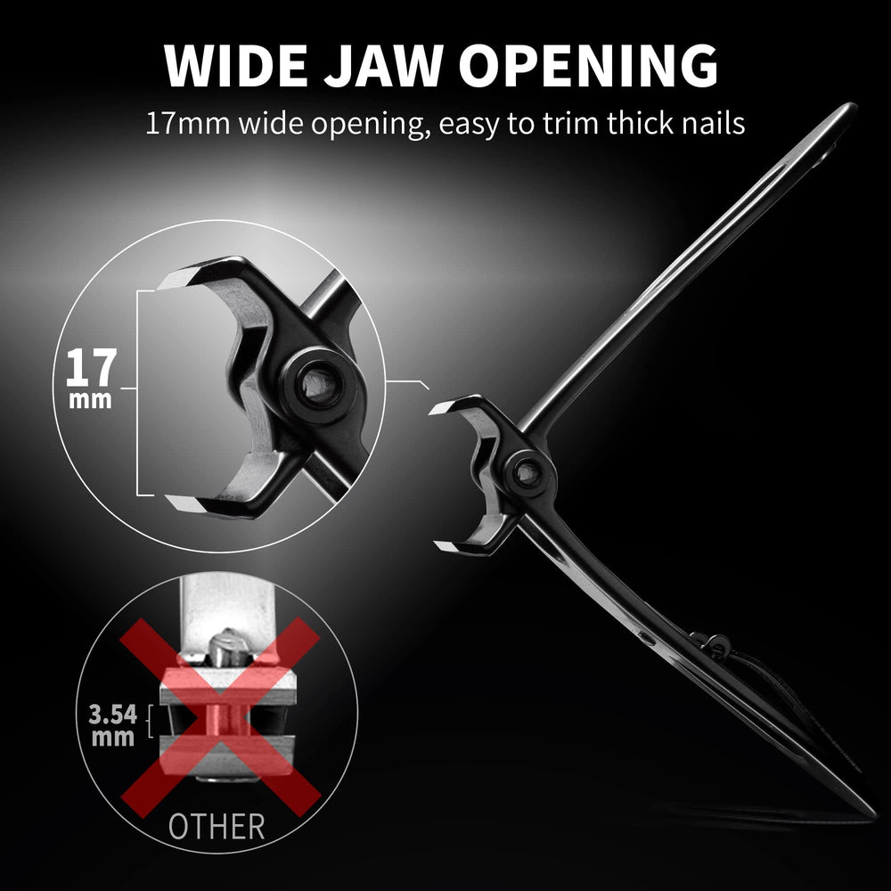 EBEWANLI nail clipper stored securely in the included storage box.