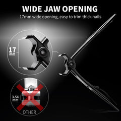 EBEWANLI nail clipper stored securely in the included storage box.